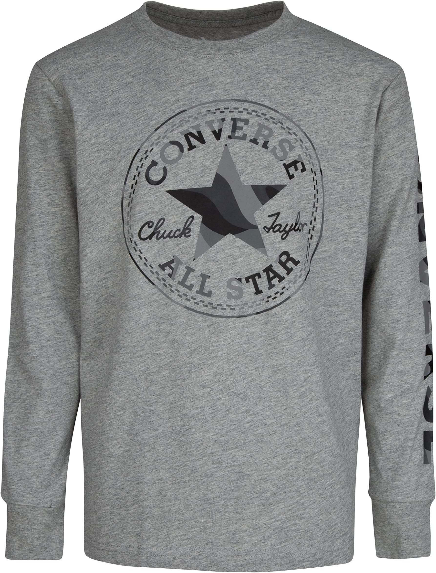 

Футболка Converse Camo Long Sleeve Tee, цвет Dark Grey