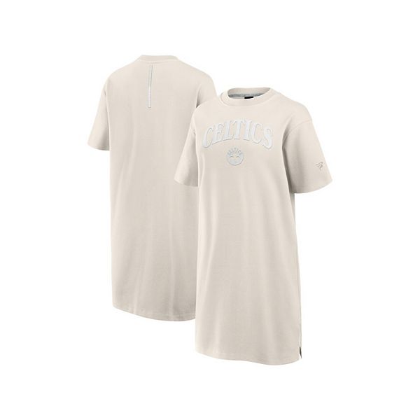 

Женское платье-футболка cream boston celtics elements go tri-blend Fanatics