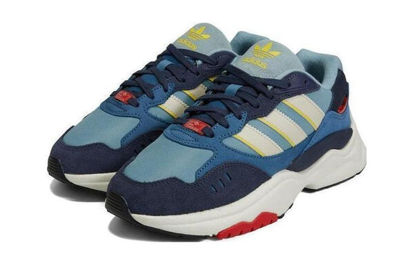 Кроссовки оригинал ретро f90 Adidas, серый — фото 3