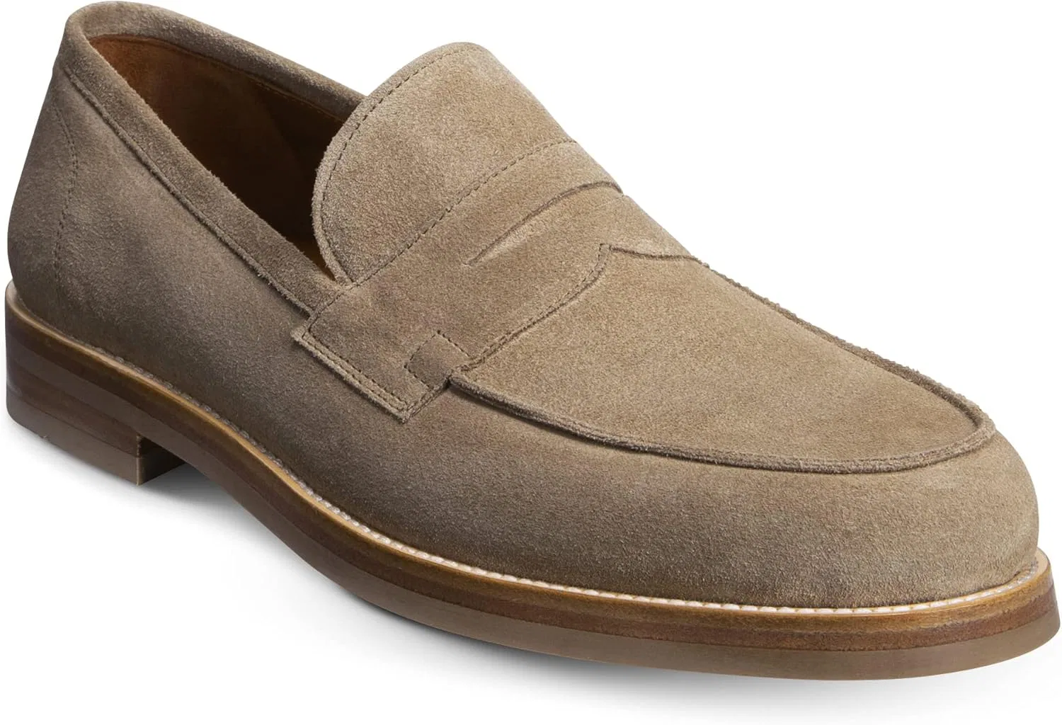Мокасины на подкладке из замши Allen Edmonds, Таупе