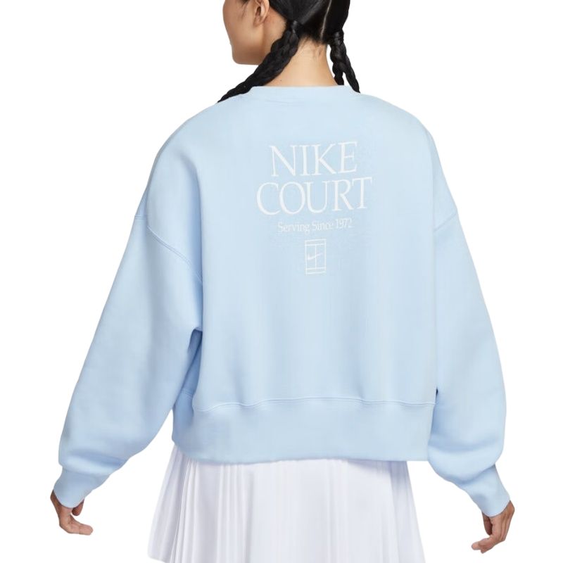 Толстовка Court Heritage женская Nike, синий — фото 3