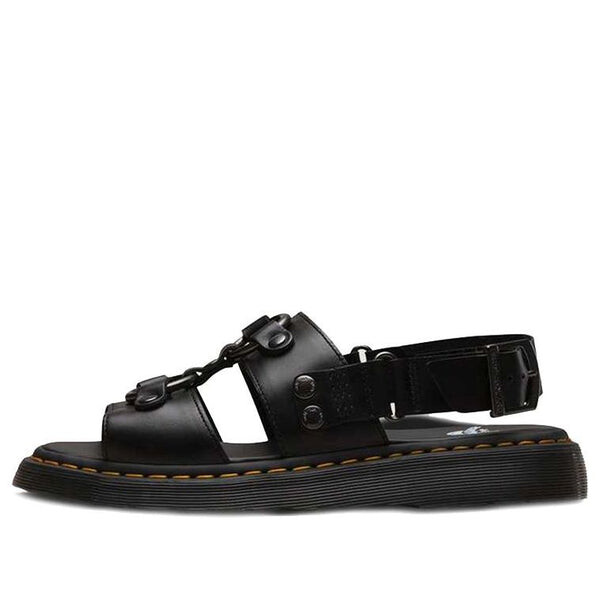 

Сандалии xabier black sandals Dr. Martens, черный