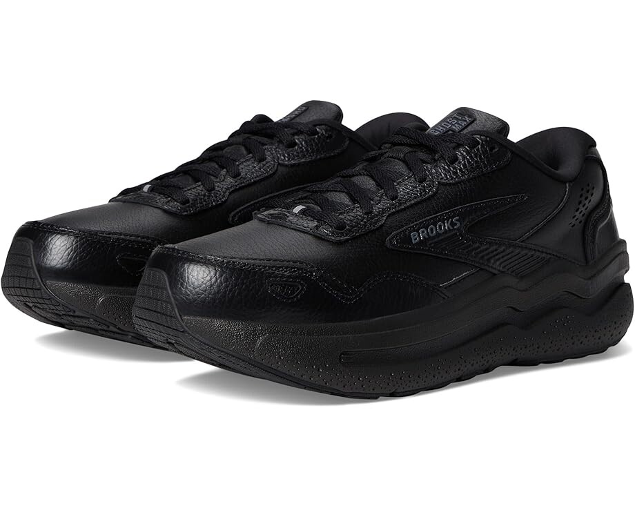 Кроссовки Brooks Ghost Max Leather, черный
