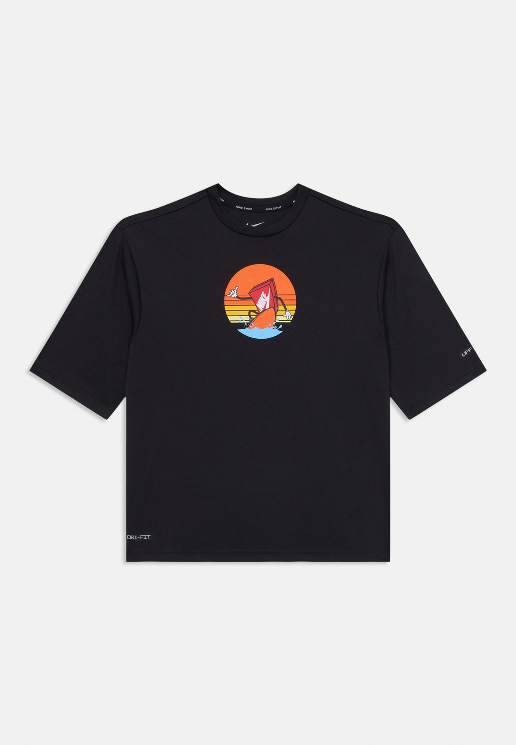 

Футболка с принтом SHORT SLEEVE HYDROGUA UNISEX Nike Performance, черный