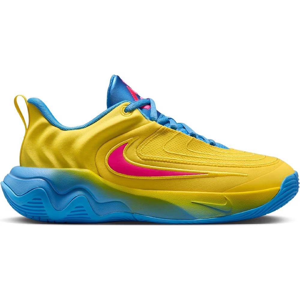 

Детская баскетбольная обувь giannis immortality 4 little/big kid от Nike, yellow/pink/blue