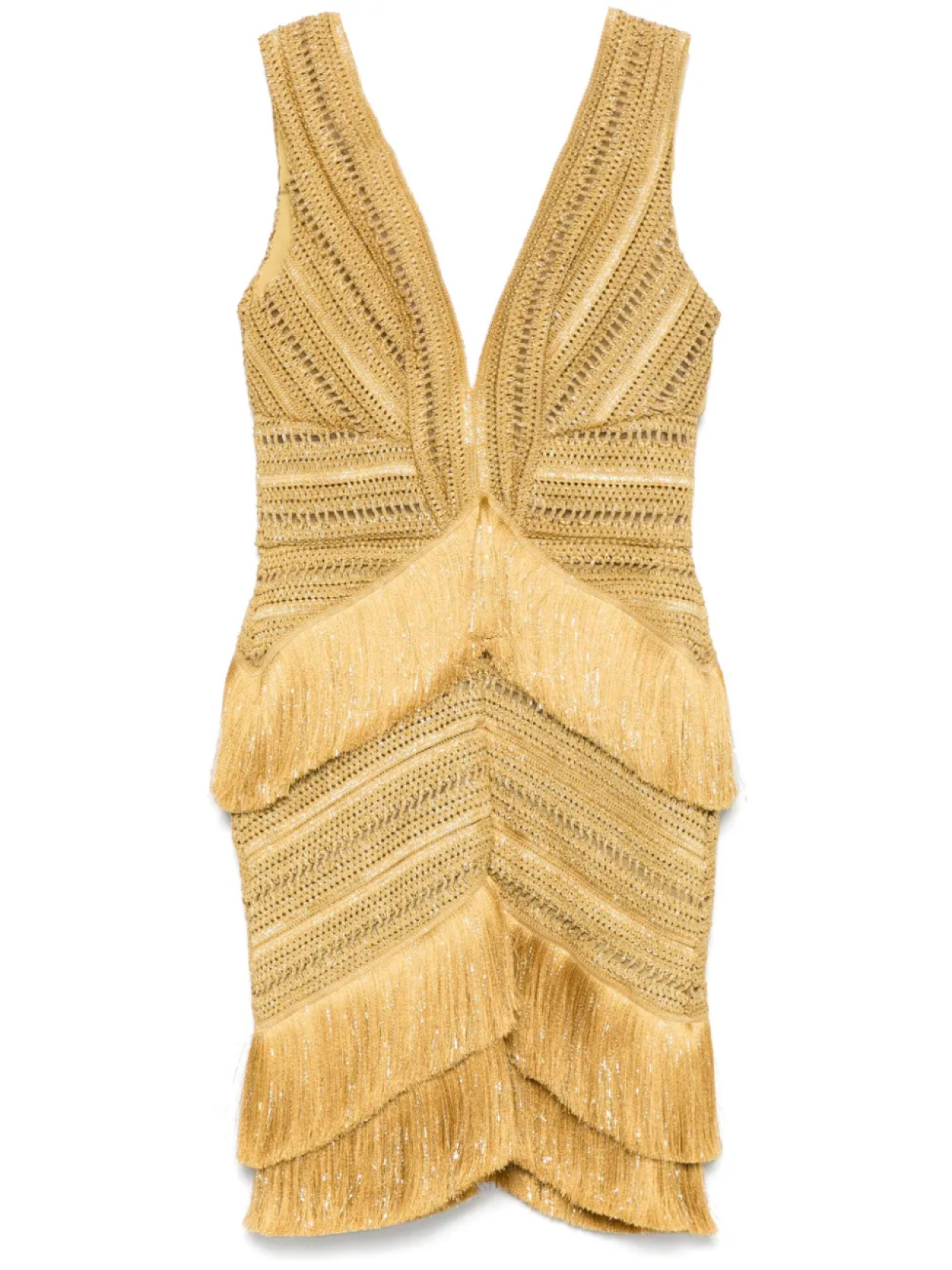 

Платье мини Pampas PatBO, золотой