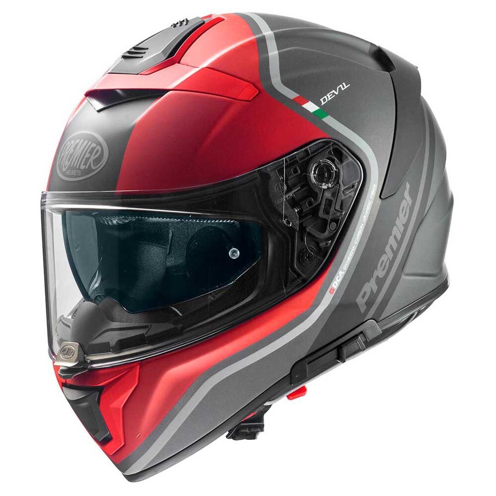 

Шлем полнолицевой Premier Helmets 23 Devil PH17BM 22.06, серый
