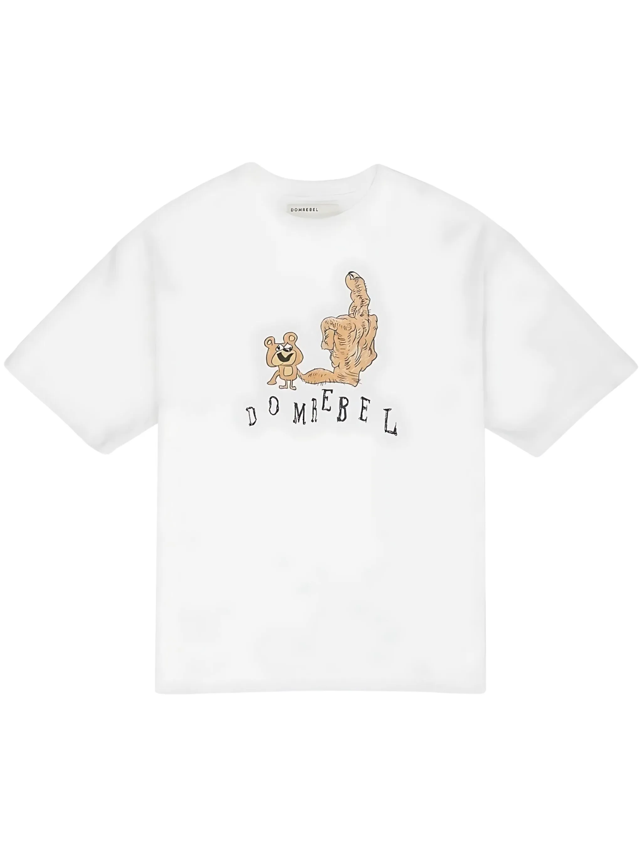 

Футболка Friendly Domrebel, белый