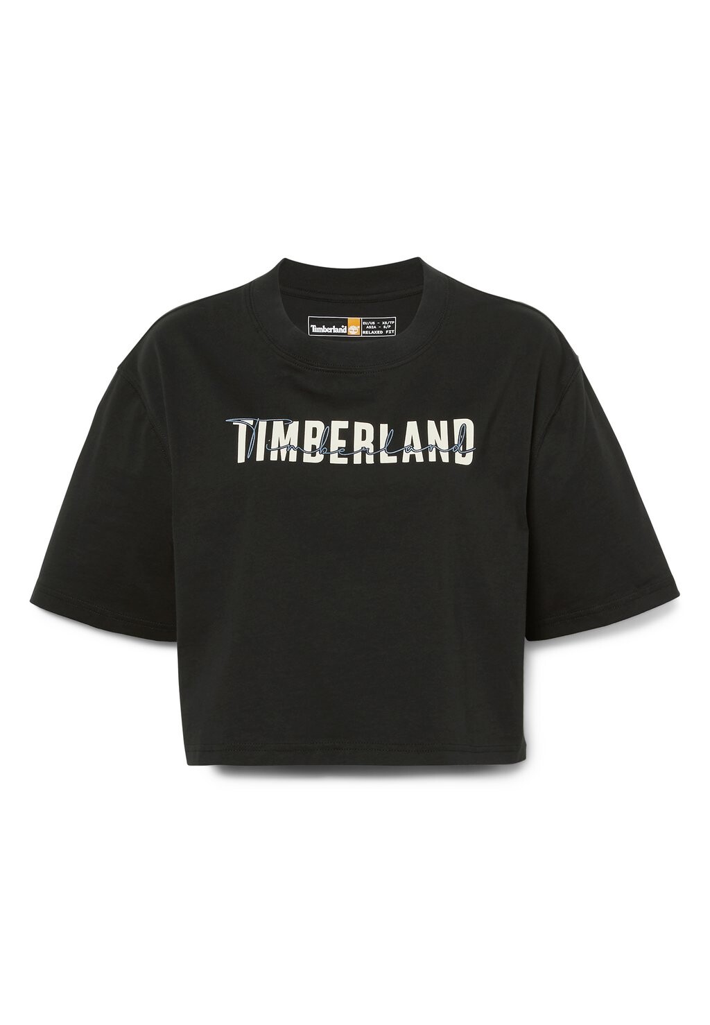 

Футболка с принтом CROPPED Timberland, черный