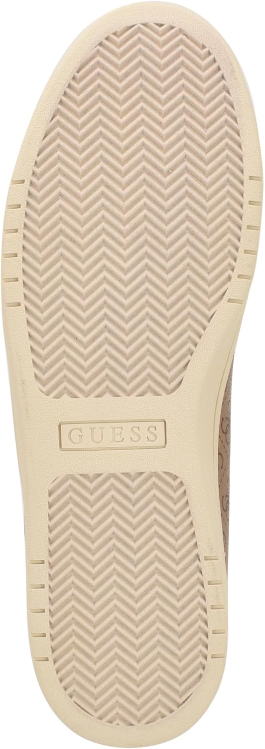 Кроссовки Guess Lawrenzz для мужчин, Light Brown/Red Logo Multi 230 — фото 4