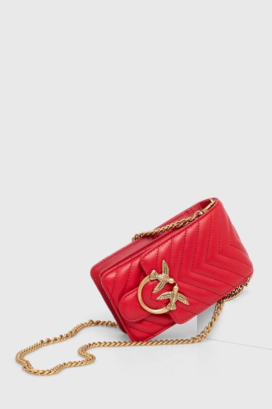 

Кожаная сумочка Pinko, красный