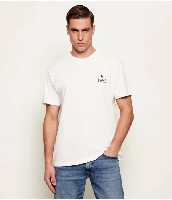 Футболка classic fit Polo Ralph Lauren, экрю