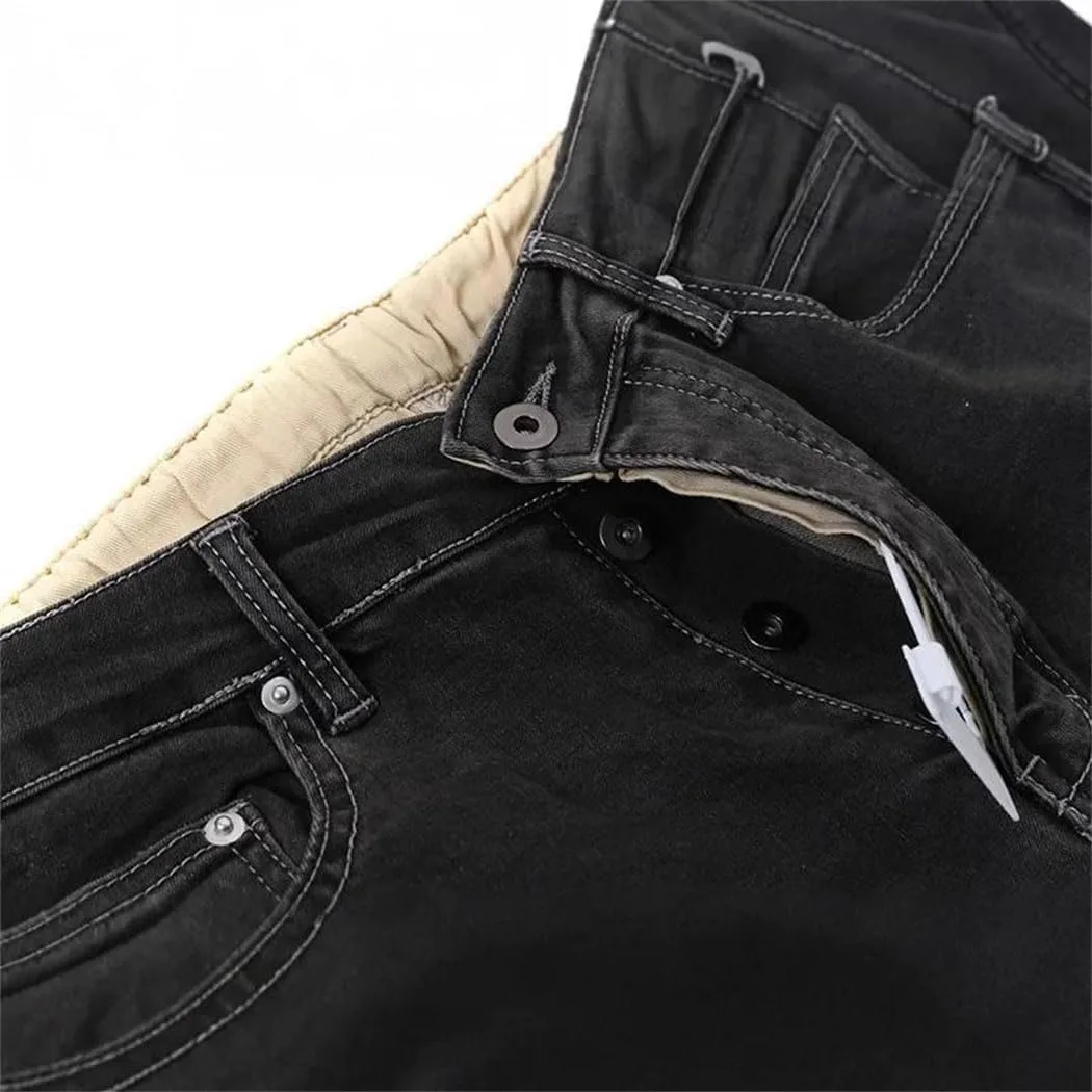 Женские джинсы Dark Wash Vintage Gradient Stacked с микро-клешем — фото 3