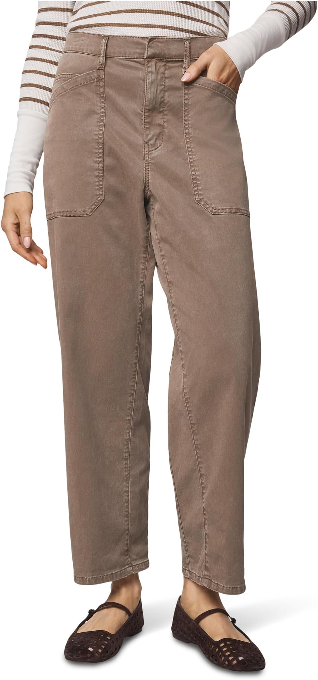 

Женские брюки из твила Carissa Splendid, Cedar Brown