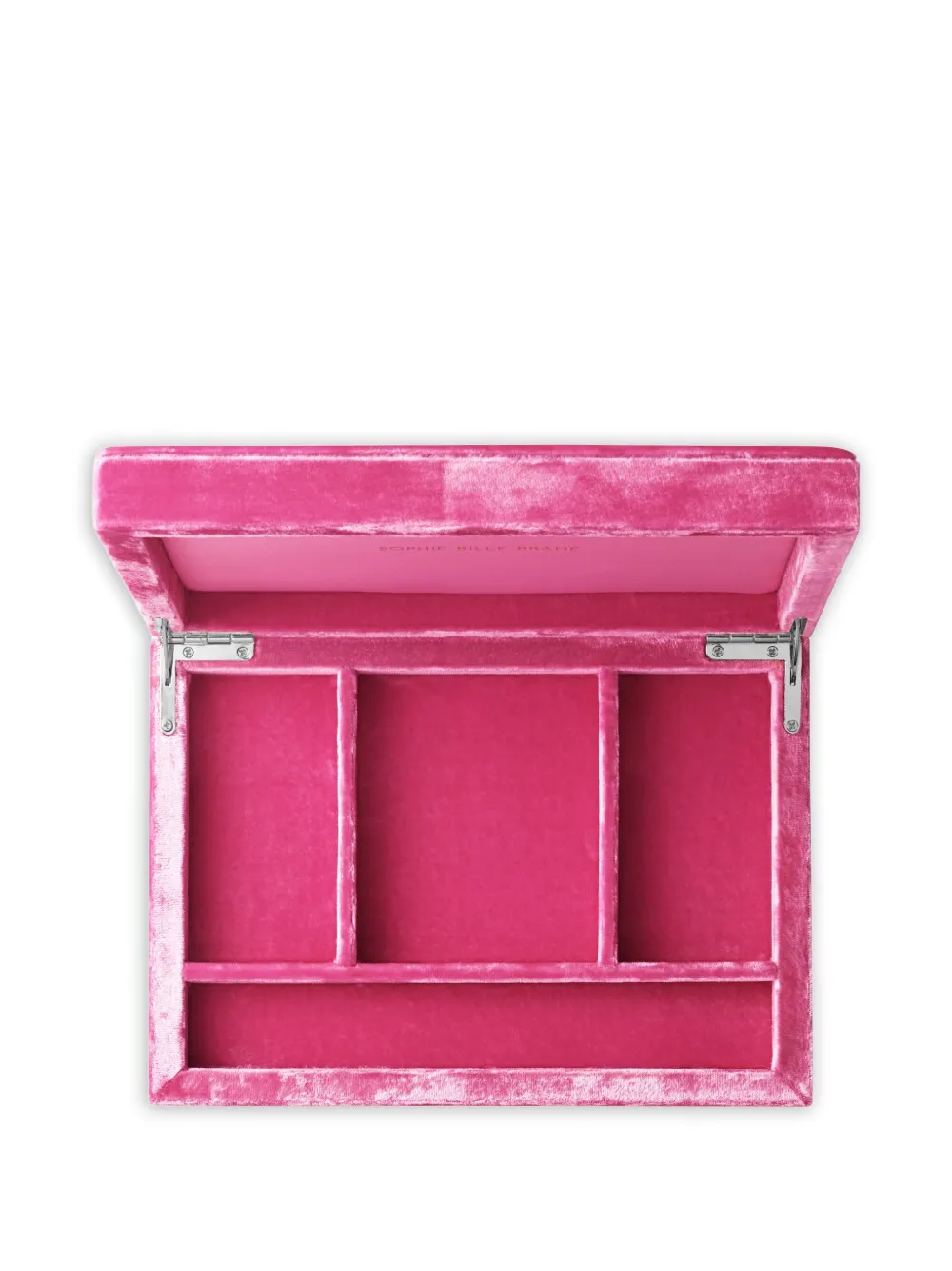 

Бархатная шкатулка для украшений Trésor 21 x 15 см Sophie Bille Brahe, розовый