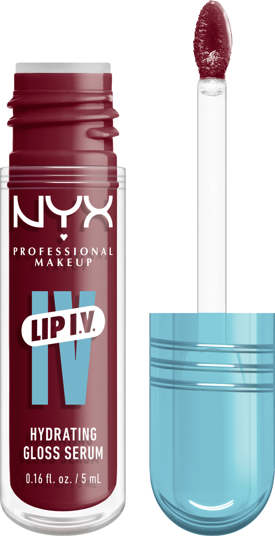 

Блеск для губ NYX Professional MakeUp Lip IV Hydrating Gloss Serum Blush Rush