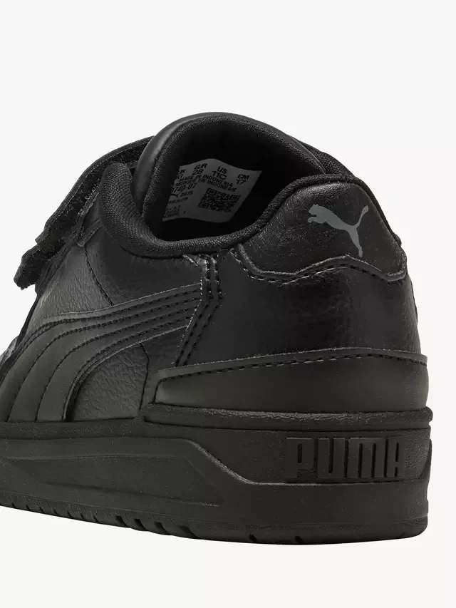 Детские кроссовки Shuffle Downtown Mid Trainers, черные PUMA — фото 3