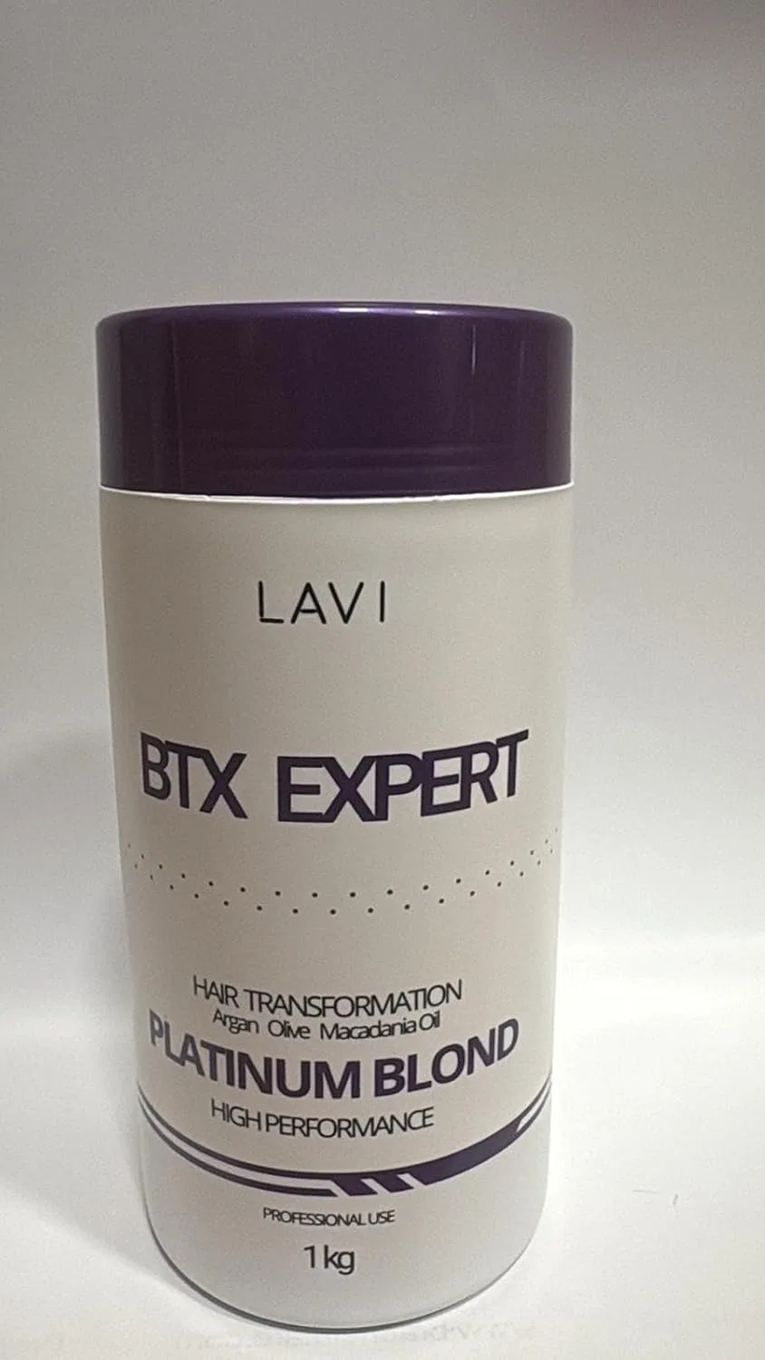 Профессиональное средство для волос LAVI BTX EXPERT Platinum Blonde, 1 кг Générique — фото 3