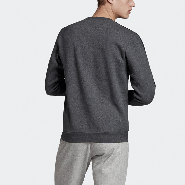 Толстовка мужская, цвет серый Adidas, цвет Heather Gray — фото 4