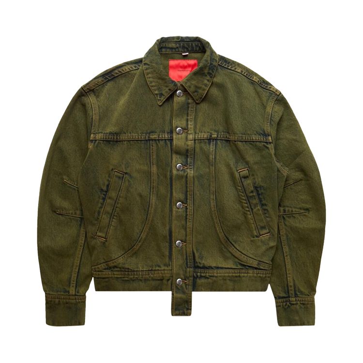 

Куртка Eckhaus Latta Boreal El Redux Denim Jacket 'Green', зеленый