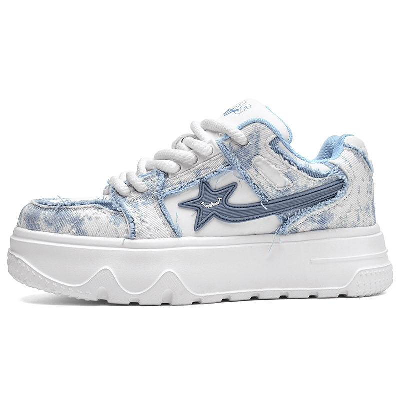 Stateof Stars Низкие скейтерские кроссовки унисекс Rain Blue, цвет Rain Blue — фото 2