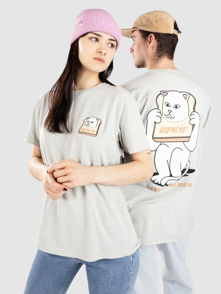

Футболка RIPNDIP Lets Get This Bread T-Shirt, cool grey