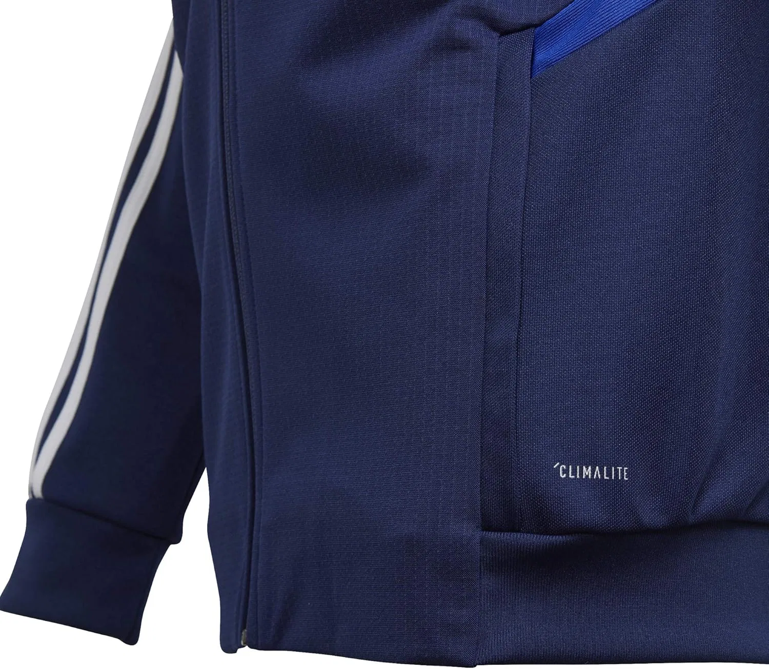 Тренировочная куртка adidas, Dark Blue-bold Blue-white — фото 4