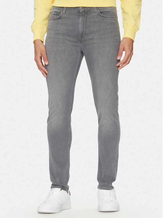

Облегающие джинсы Bleecker MW0MW38828 Tommy Hilfiger, серый