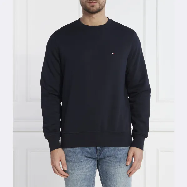 

Толстовка обычного кроя с логотипом и флагом Tommy Hilfiger, синий