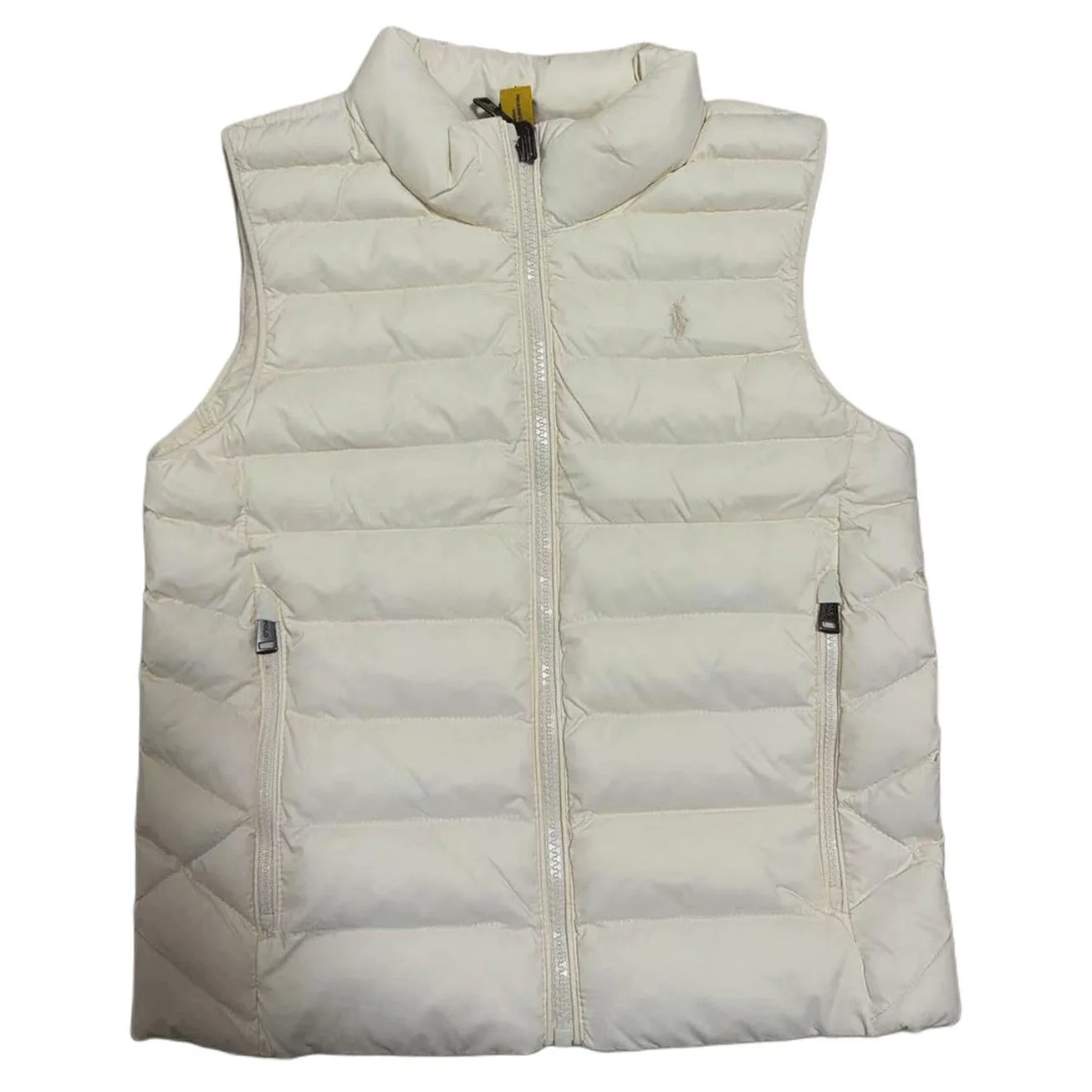 Детский жилет с воротником стойкой Moderate Polo Ralph Lauren, белый