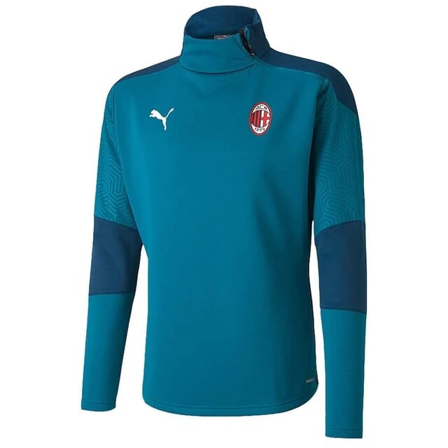 

Мужская футбольная тренировочная куртка Ac Milan 2020/21 758205 03 Puma, синий