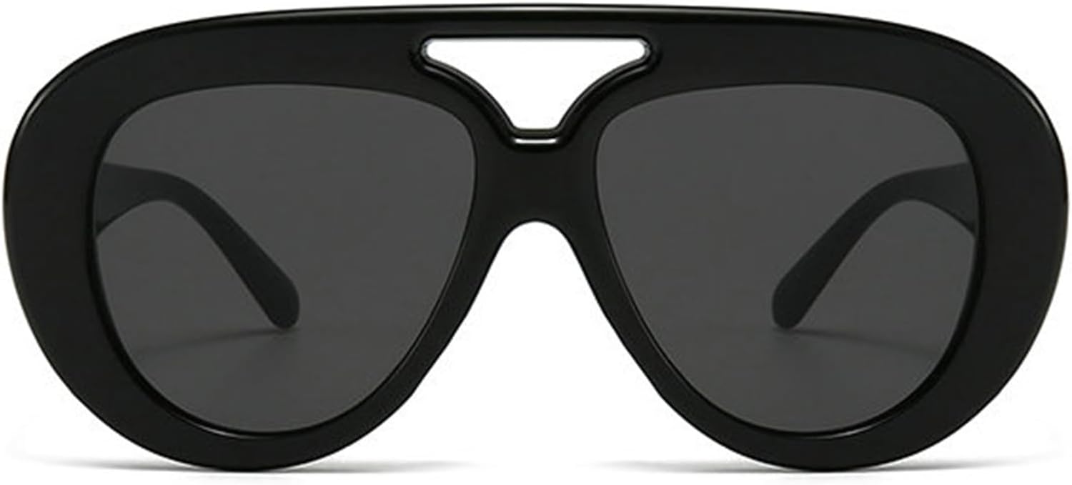 

Хелена Роскошные модные овальные солнцезащитные очки для женщин и мужчин, ретро, ​​большие, в стиле «пилот», для активного отдыха, модные очки с защитой от УФ-излучения UV400 helena, C1