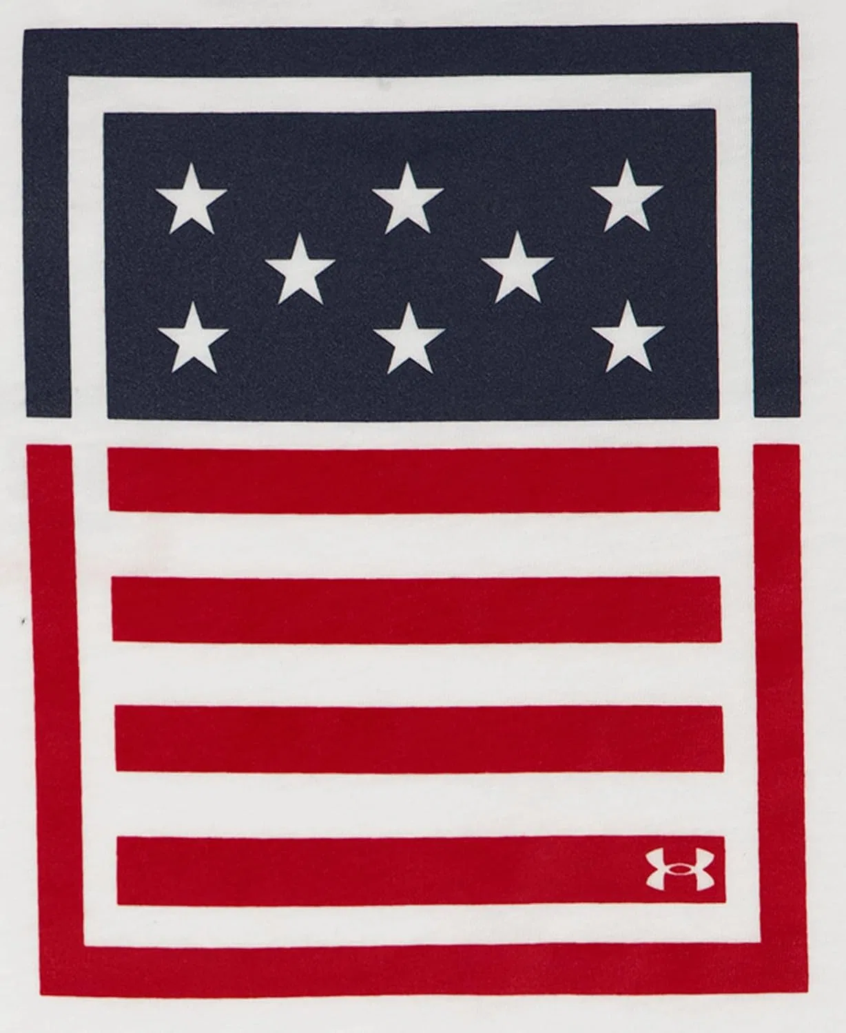 Детский комплект футболка и шорты Under Armour, Flag White — фото 4