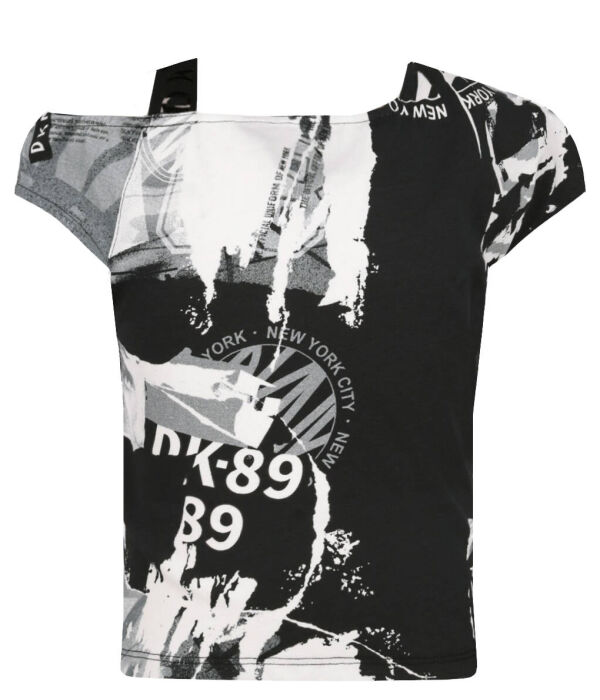 

Футболка модная Regular fit Dkny Kids, черный