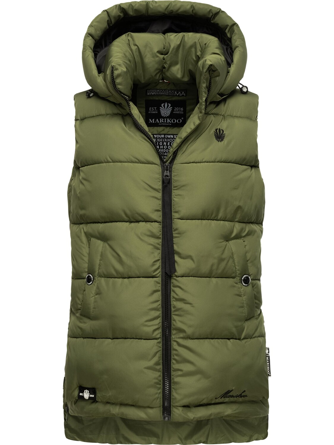 

Утепленный жилет Marikoo Zarinaa, цвет Dusty Olive