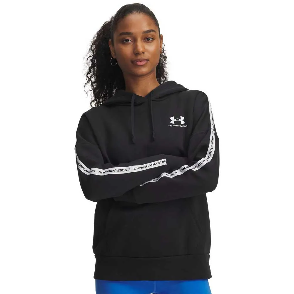 

Худи Under Armour Icon Fleece Taped, черный