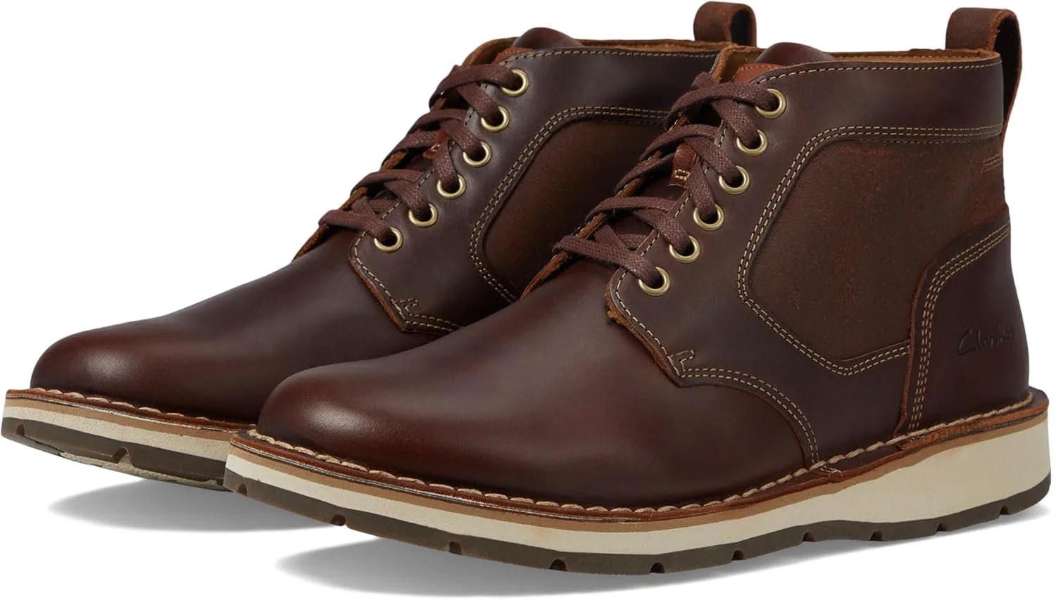 Мужские туфли Clarks Gravelle Top, коричневый — фото 3