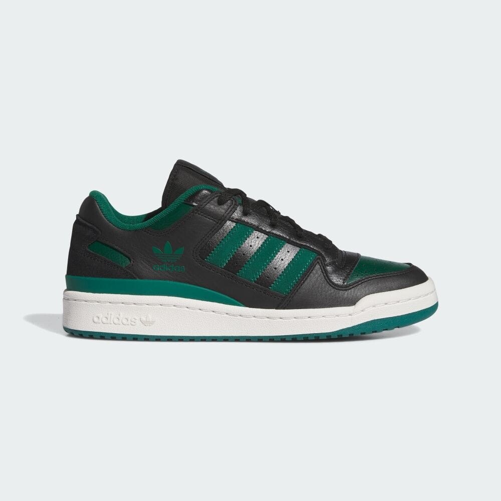 

Кроссовки Adidas FORUM LOW CL, цвет Black/College Green/Cloud White