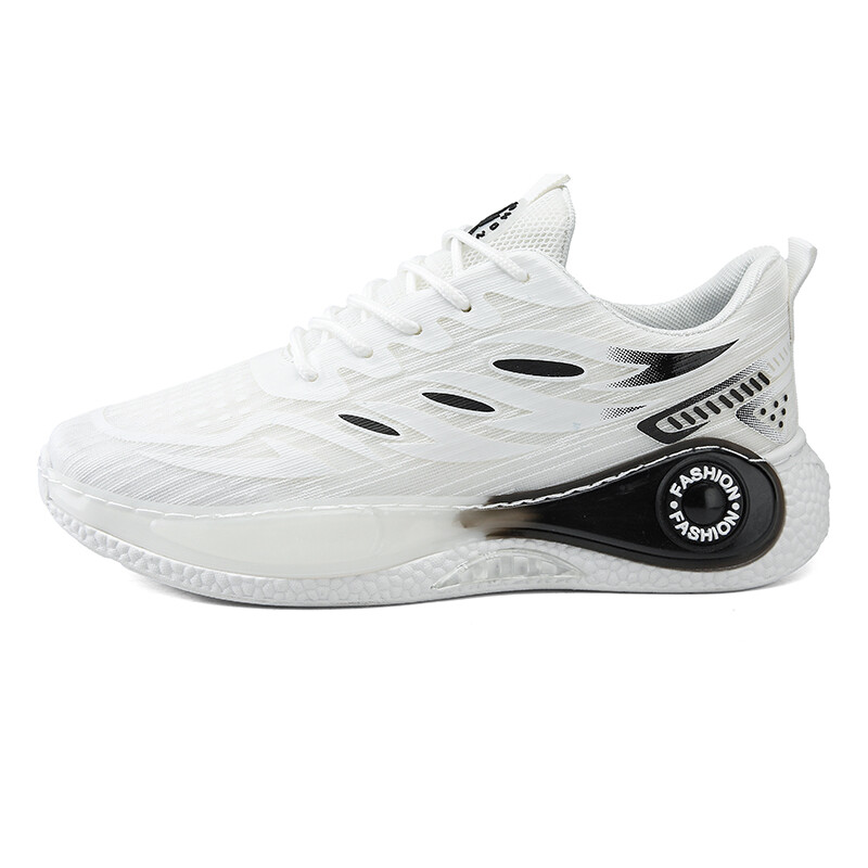 

Баскетбольные кроссовки Basketball Shoes Men Low-Top M.M Party, белый/черный
