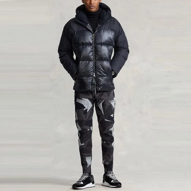 Пуховик черный Polo Ralph Lauren — фото 3