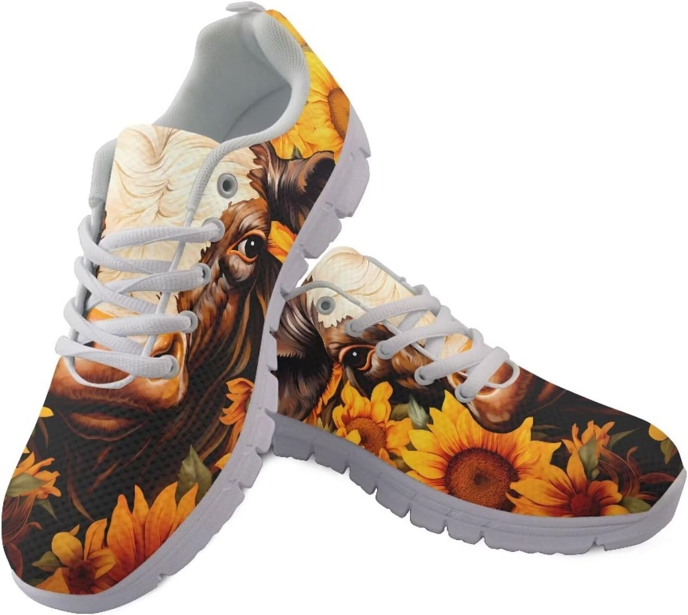 

Кроссовки AmzPrint Workout Athletic Trainer для мужчин, для походов, кемпинга и прогулок, белая подошва, размер обуви 6.5-13.5