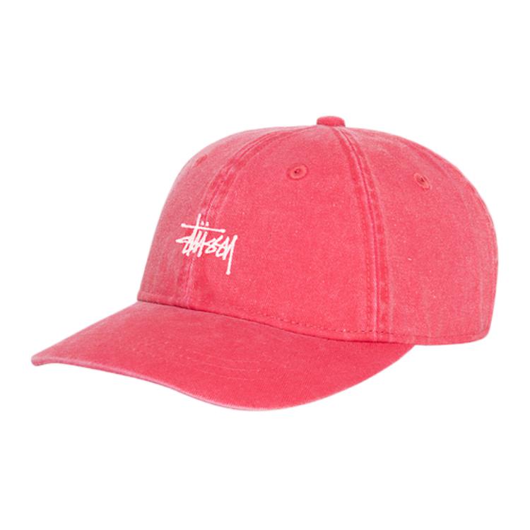 

Stussy Хлопковая бейсболка унисекс, RDL Red