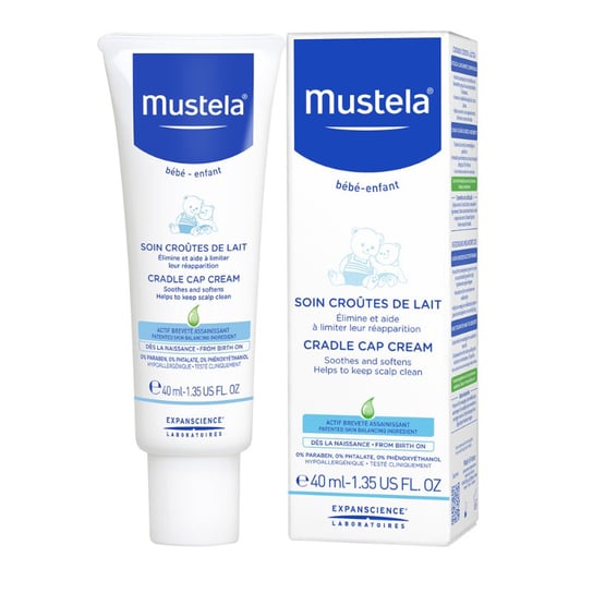 

Крем для колыбели для детей и младенцев 40мл Mustela Cradle Cap Cream