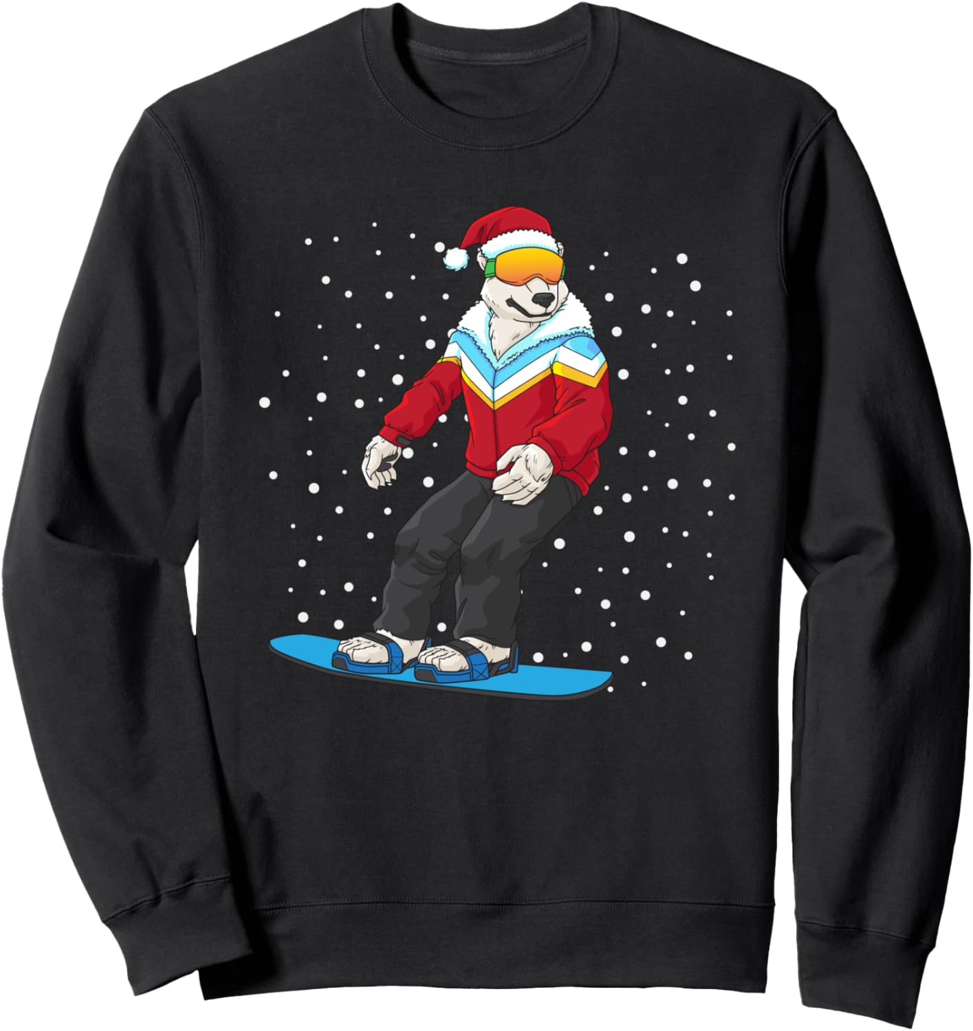 

Забавная рождественская толстовка с изображением полярного медведя для сноубординга, черная Funny Polar Bear Snowboard Outfit, Черный, Забавная рождественская толстовка с изображением полярного медведя для сноубординга, черная Funny Polar Bear Snowboard O