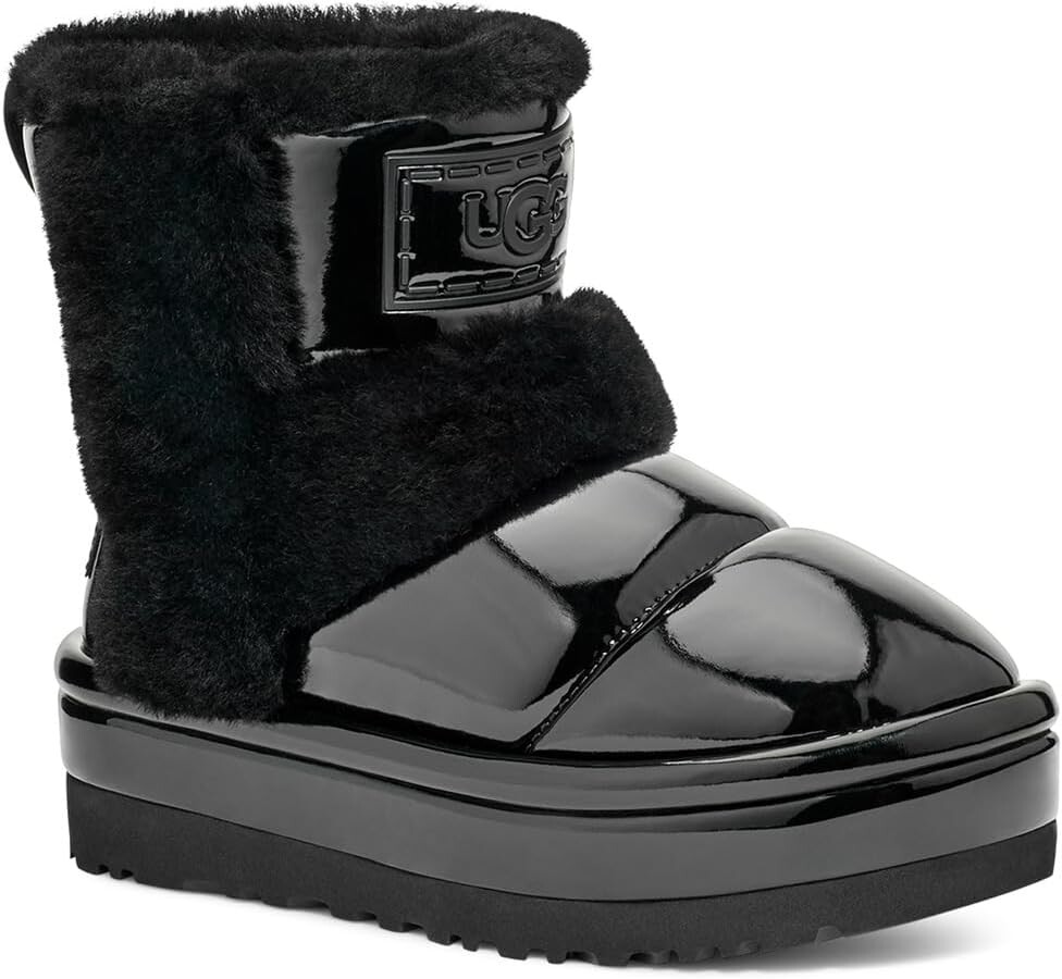 

Ботинки UGG Classic Chillapeak Shine, черный