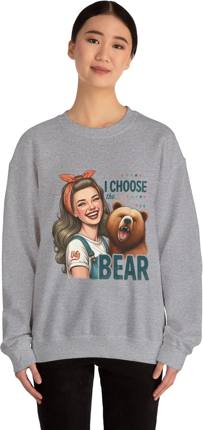 GENERIC Толстовка Empowered Bear, женская спортивная одежда, феминистский джемпер, пуловер в поддержку гендерного равенства, топ унисекс, пропагандирующий расширение прав и возможностей — фото 4