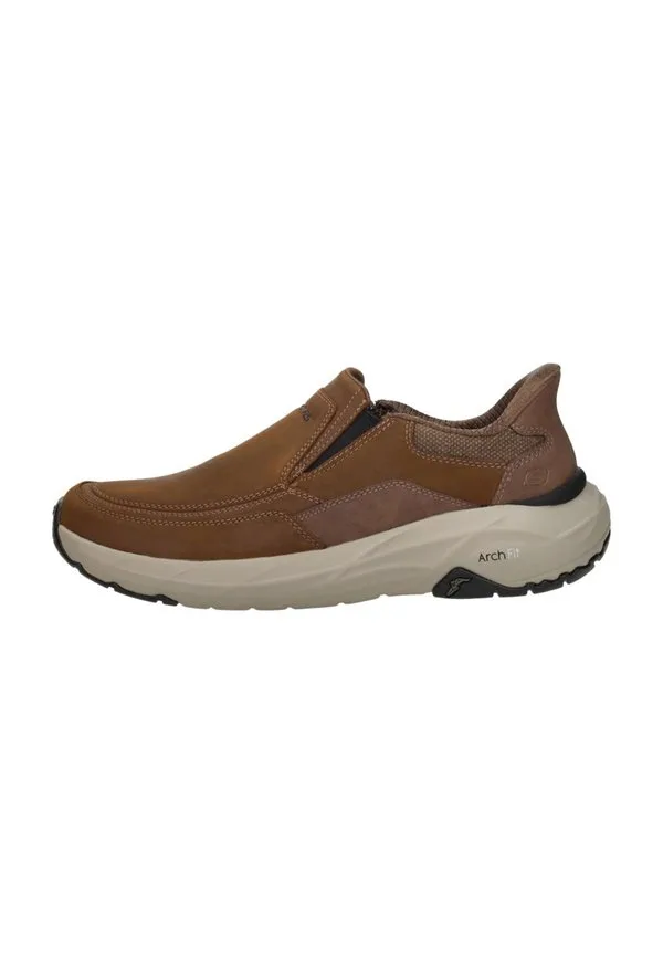 Слипоны arch fit maverick Skechers, Cognac