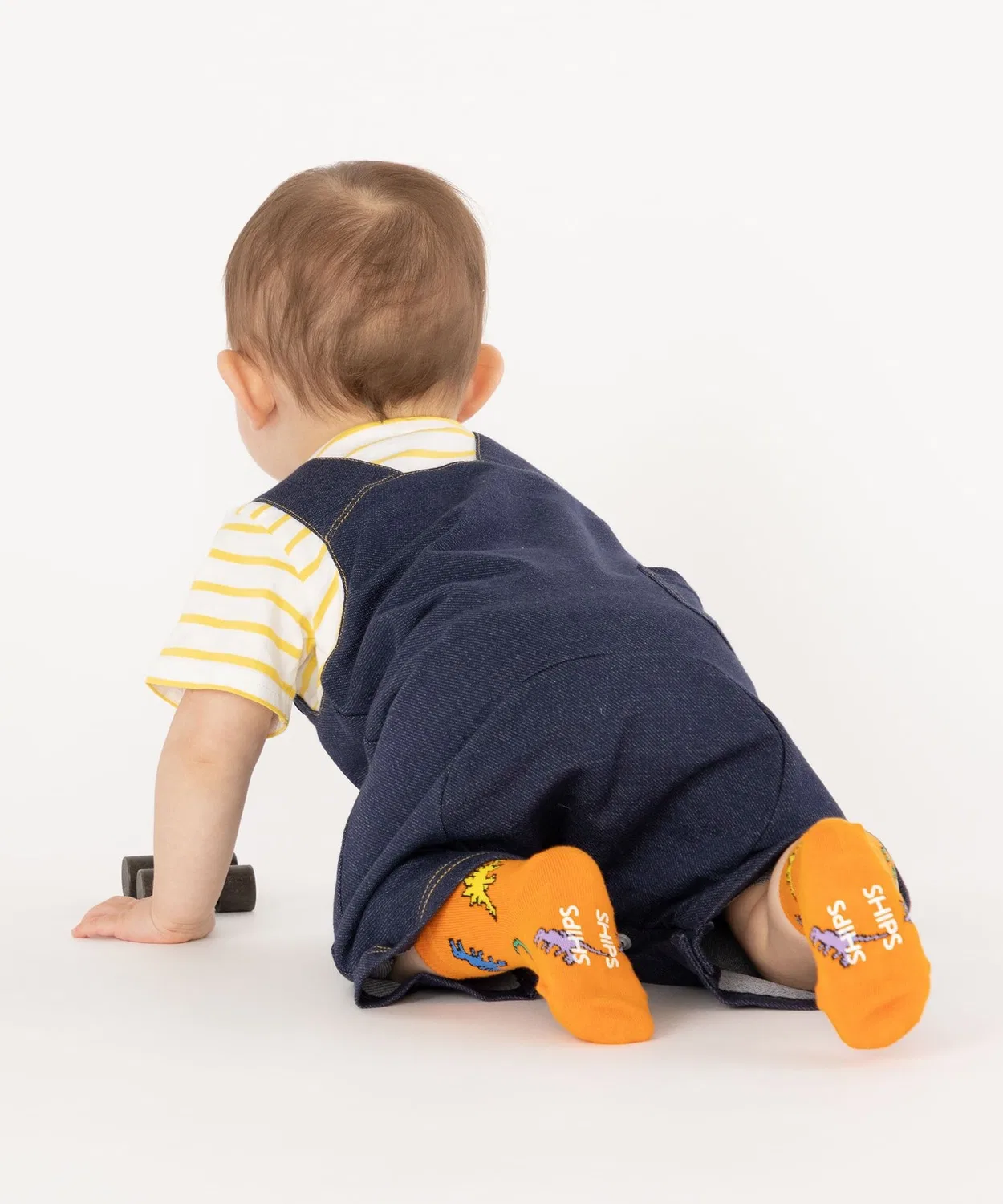 Носки детские с динозаврами SHIPS KIDS, пара, 12-14 см, красные — фото 3