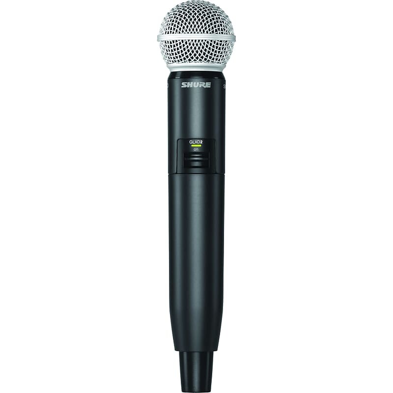 

Микрофон Shure Shure GLXD2+ SM58 Dual Band Handheld Transmitter