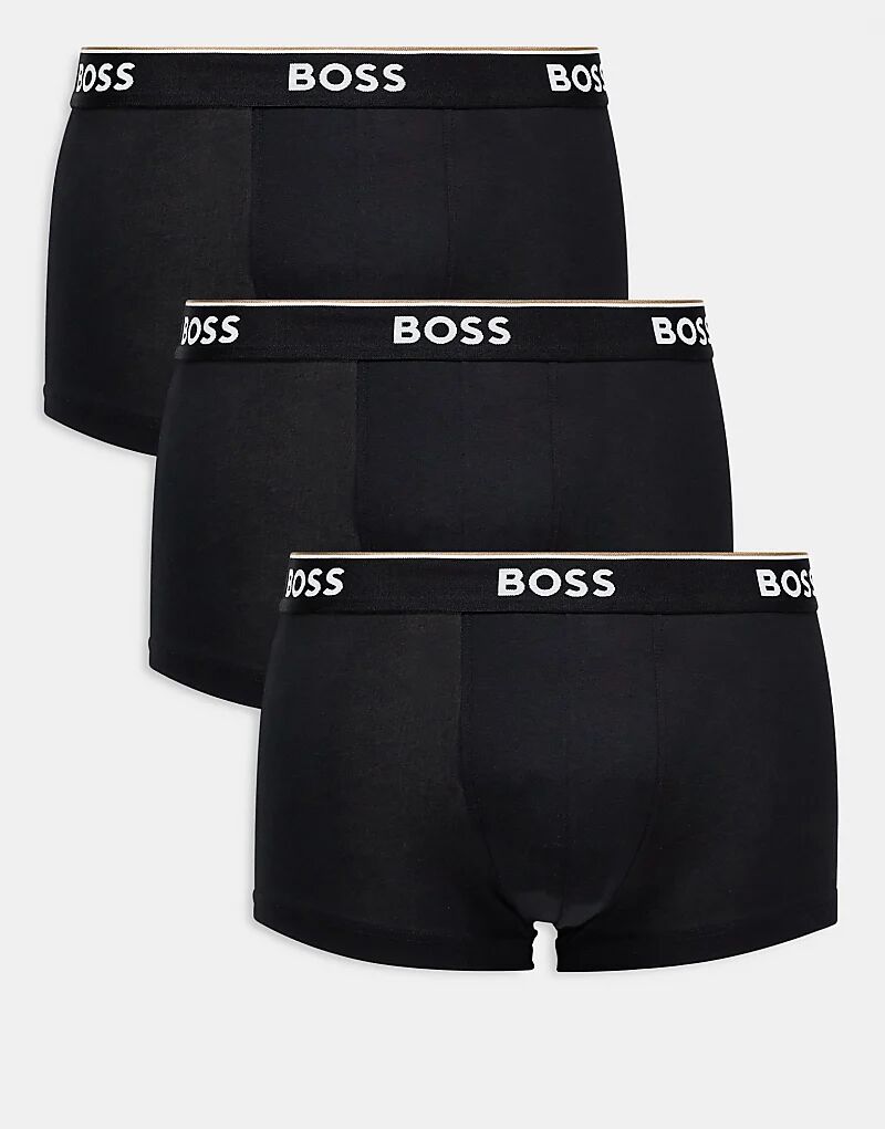 

Комплект из 3 спортивных трусов Boss Bodywear черного цвета